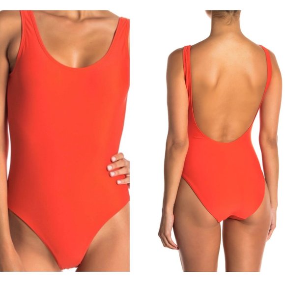 Onia Other - NWOT onia kelly one piece bathing suit in flame